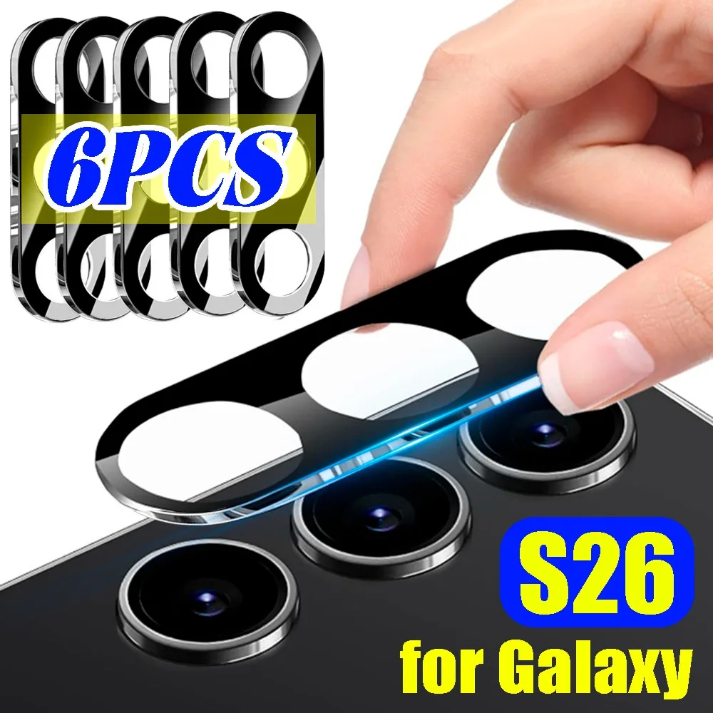 

1-6Pcs Camera Protectors 9H Tempered Glass for Samsung Galaxy S26 Ultra HD Clear 3D Back Lens Film Cover for S26 Plus/Ultra 5G