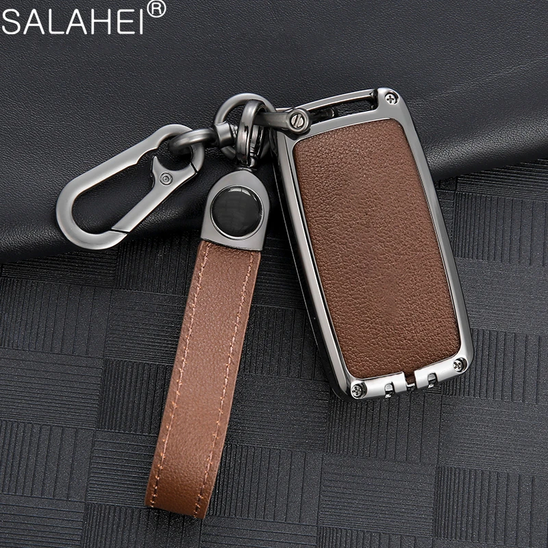 

Car Key Case Cover Shell Bag For Land Rover Range Rover Sport Evoque Freelander Velar Discovery 5 For Jaguar XF XJ XE XJL E-Pace