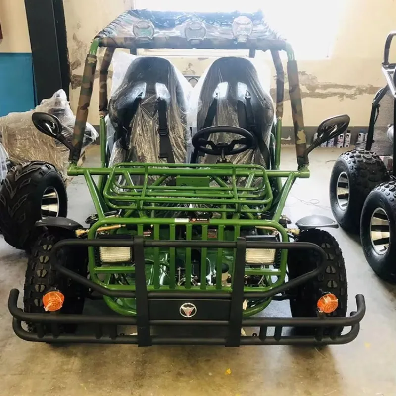 Pista fuoristrada Kart Small Beach Go Karts Buggy 200cc Adulti Karting Car