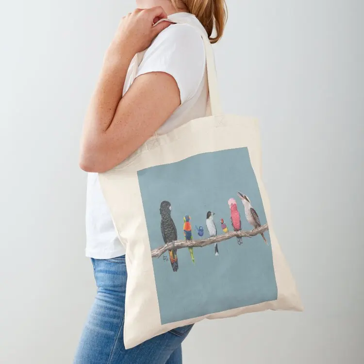 

Australian Birds Tote Bag women bag tote bag custom fabric eco folding