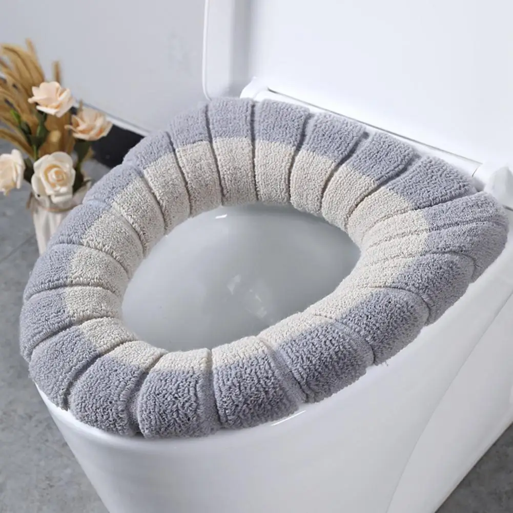 Useful  Toilet Seat Cover Washable Universal Large Lid Cover Pad No Burr Lightweight Lid Seat Pad Bathroom Supplies