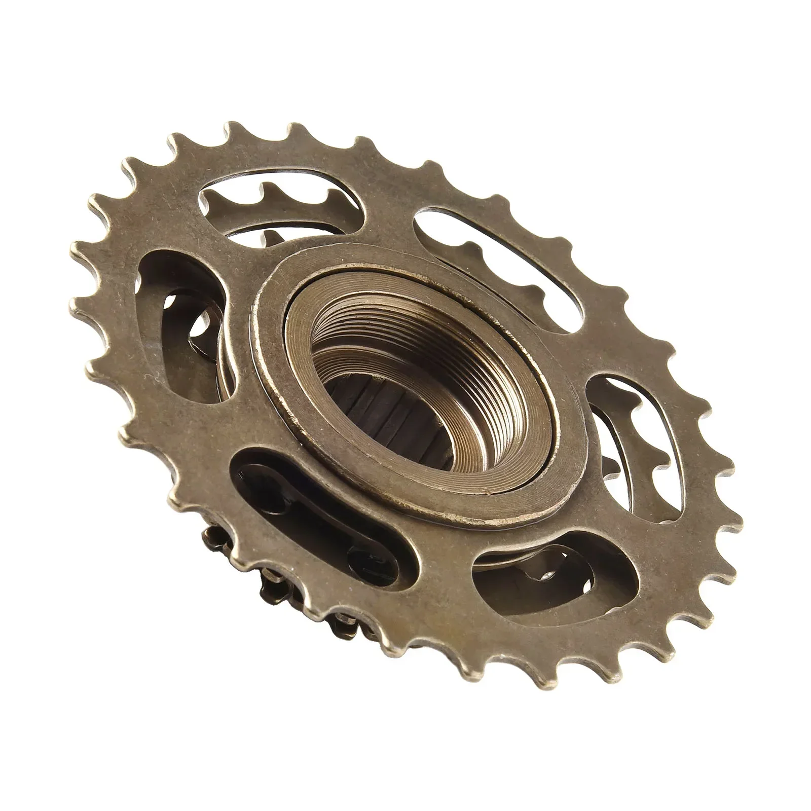 MTB Freewheel Freewheel Practical To Use Ride Easier Small Size Error Steel 14T-28T Anti-rust Brown Smooth Rotation Of Chain