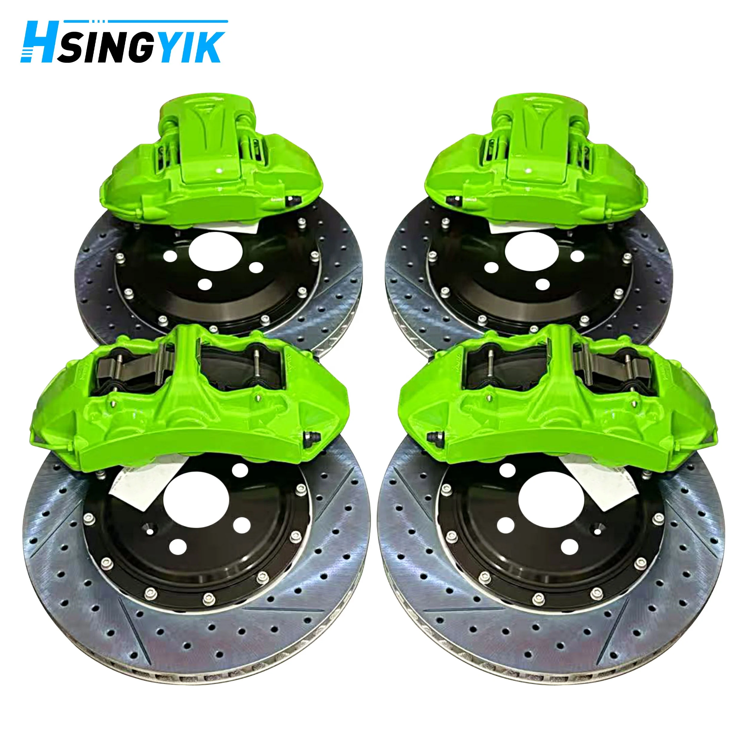 Car System Calipers Pads Perforated Brakes Discs Kits for Patrol Y61 Honda Accord 3.5 Touring Infiniti G37 Q50  F22