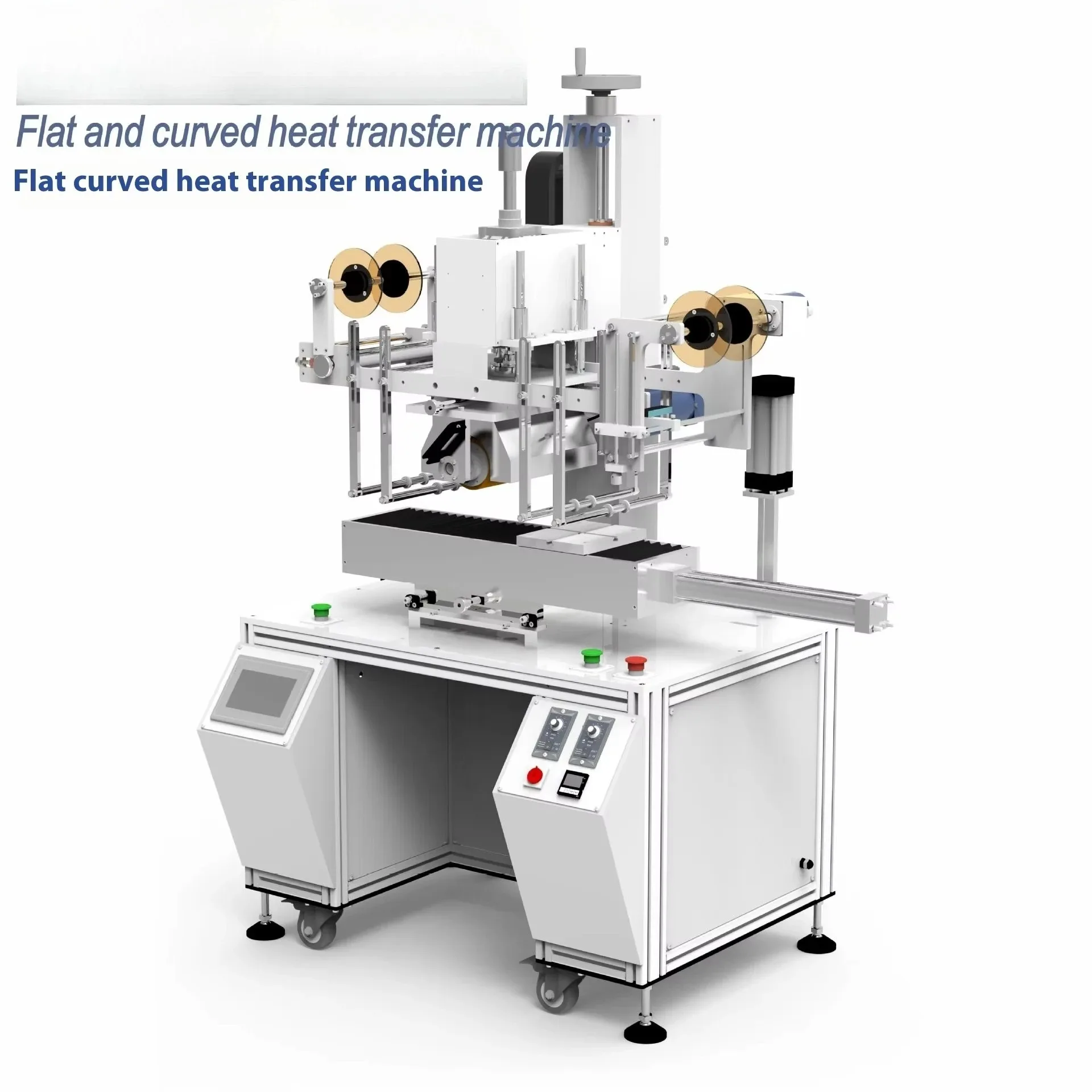 Dual-Purpose Automatic Hydraulic Flat Bending Machine Electric Plate T-Shirt Garment & Paper Heat Press New Condition