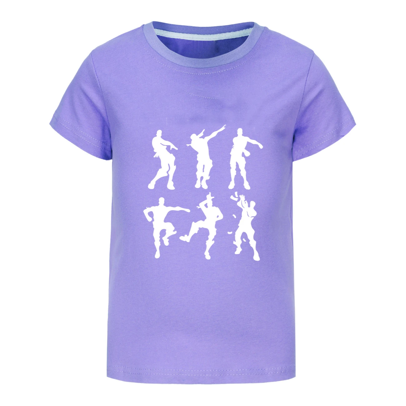 2024 New Dabbing Dance Tshirt Kids Graphic Clothes Baby Girls Short Sleeve T-Shirts Boys Summer Fashion Tops Children's Clothing