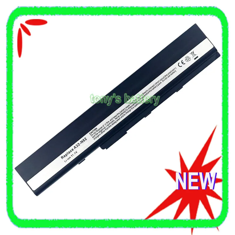 

A32-N82 Laptop Battery for ASUS A40J A40JA A40JE A40JP A40D A40DE A40F N82 N82E N82EI N82JG N82JQ N82JV N82J N82E A42-N82