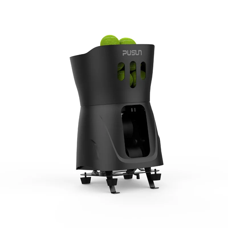 Intelligent Pickleball  Tennis Ball Machine With APP Remote Control Portable Launcher For 65 Balls Training
