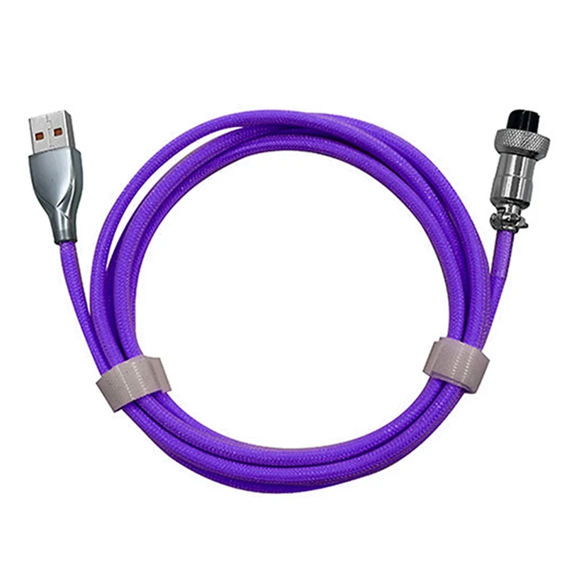 A42T-Mechanical Keyboard Cable USB Data Cable Aviation Head Cable Spring Cable Gaming Keyboard Cable