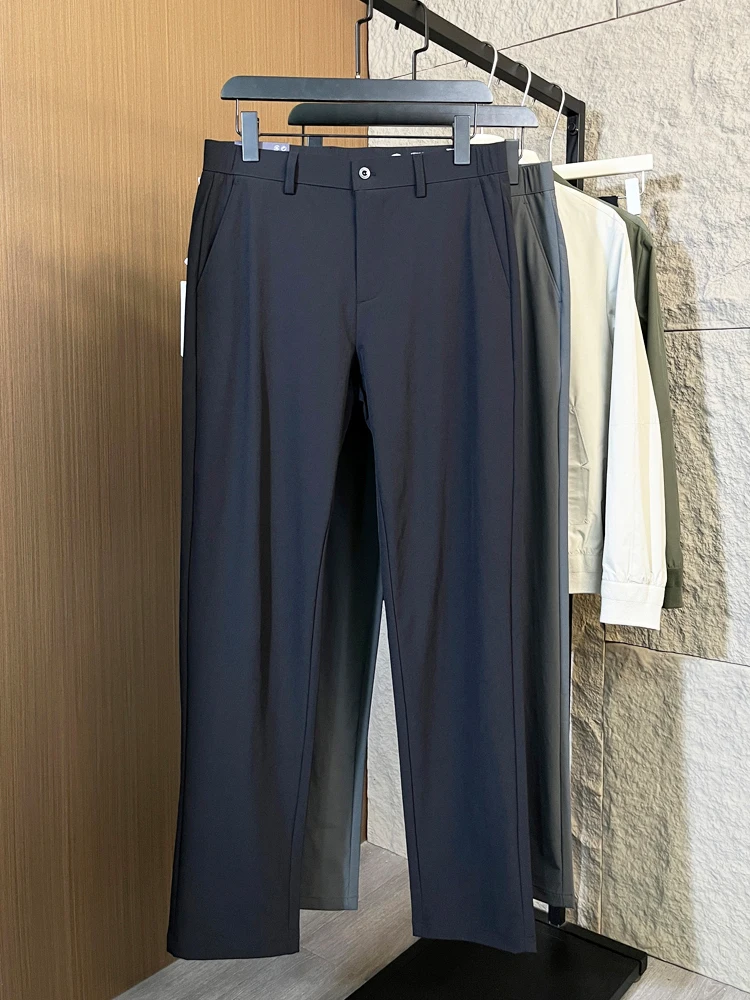 

Busin Casual Straight Leg Men's Pants Qui Dry Commute Spring Autumn Comfortable Elastic Faionable Urban Sle 240
