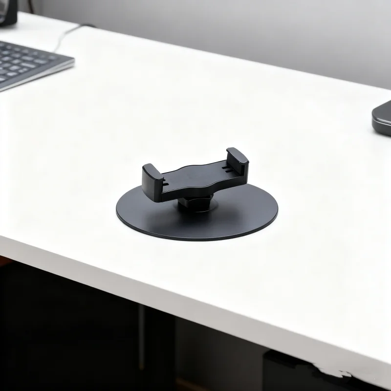 

J78A Держатель для телефона, адаптер, зажим, двойной зажим для телефона, зажим для телефона с электронным зажимом для телефона 3,5-6 дюймов, для потокового видео Vlog