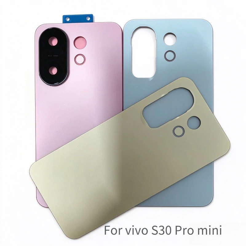 New Back Glass Cover Rear Door Housing Lid Panel Shell For VIVO S30 Pro Mini Battery Back Cover Repair Replacement Parts