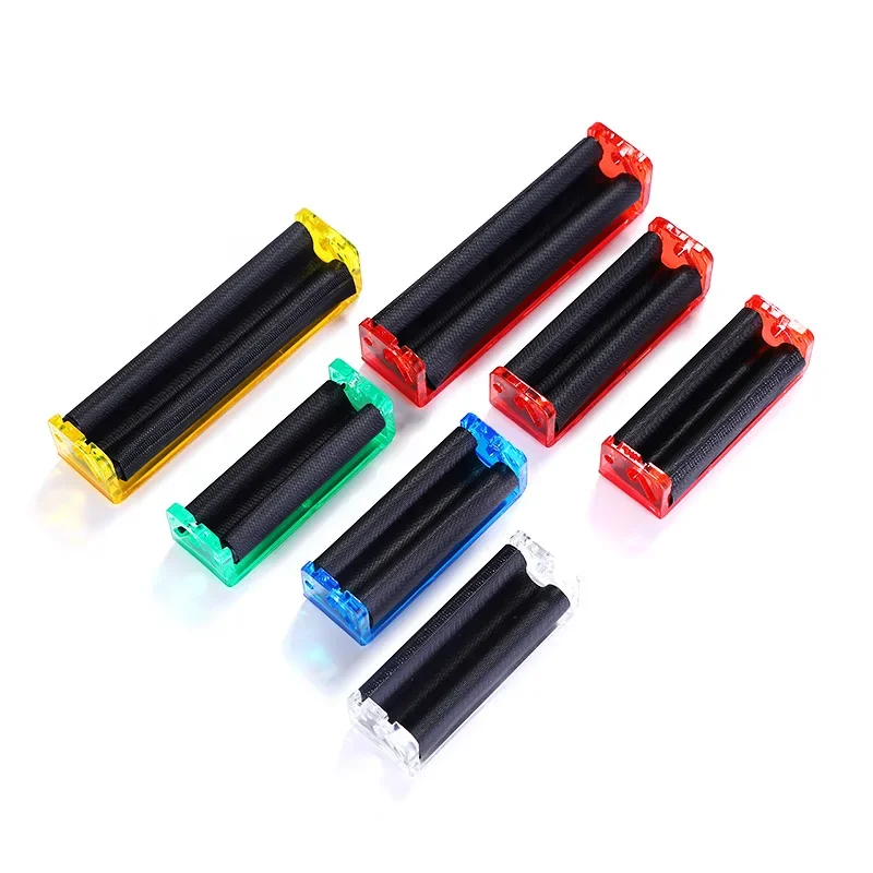 70MM 78MM  Plastic Cigarette Roller Mini Portable Cigarette Puller Manual Filler