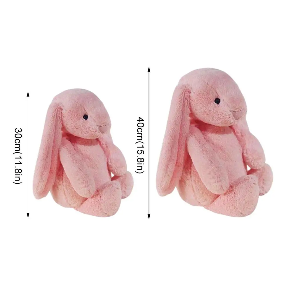 30/40Cm Soft Plush Rabbit Toy Cute Plush Toy Stuffed Toy Rabbit Doll Babies Sleeping Companion Cute Plush Long Ear Rabbit Doll view 6