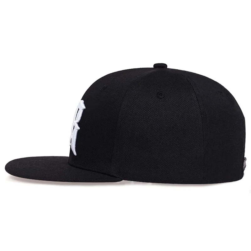 Unisex R-Buchstabe Planeten-Stickerei Hip-Hop Hüte Frühling Herbst Verstellbare Lässige Snapback Baseballkappen Outdoor Sonnenschutz Hut – Detail 4