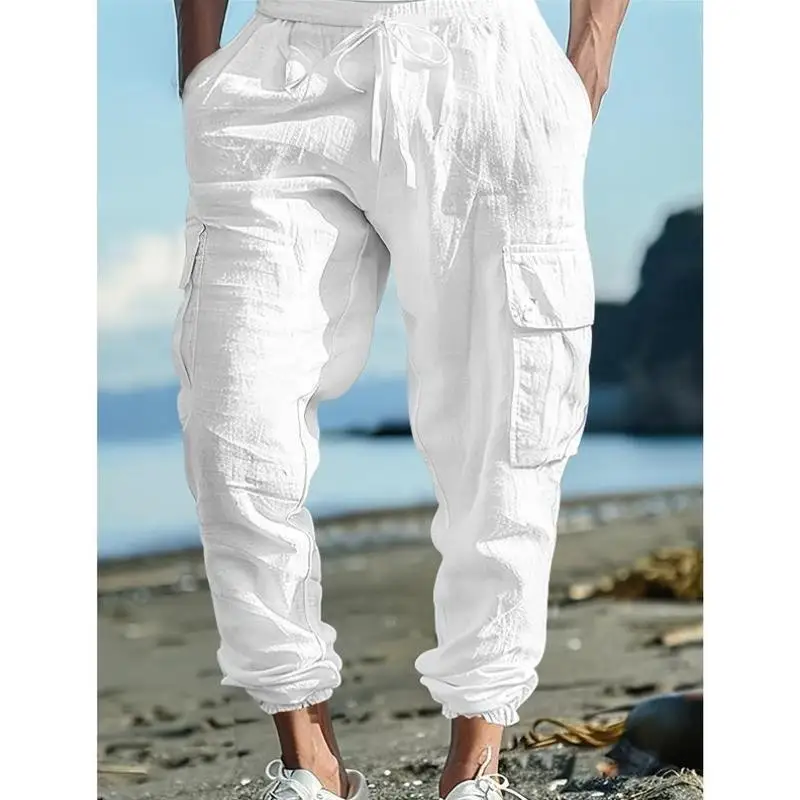 

Men's Casual Soft Tractor Pants High Waist Straight Leg Comfortable Lightweight ex Winter Faion Casual Clothing
