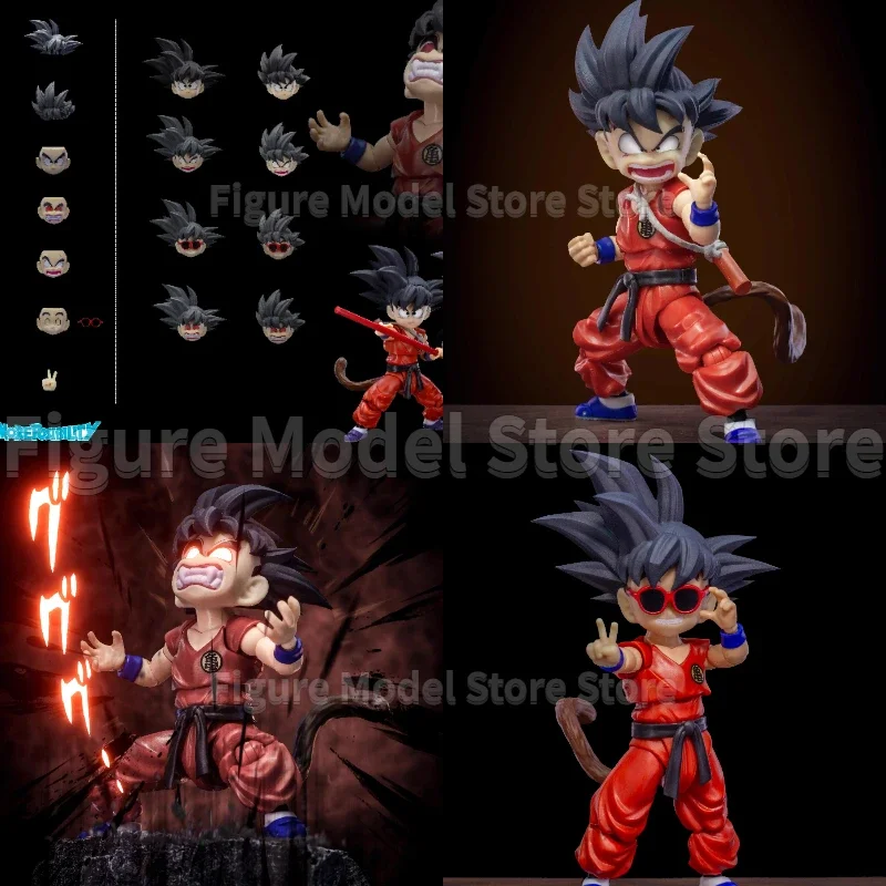 Presale More Posibili Dragon Ball S.H.Figuarts SHF Son Goku Innocent Challenger Heads Kit Headsculpt Anime Action Figures Toys