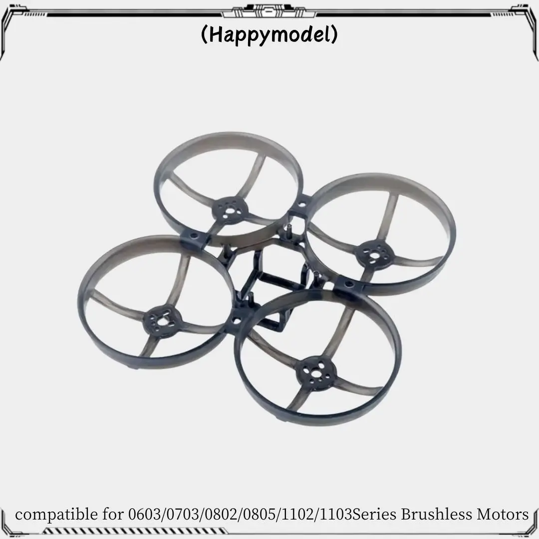 HappyModel Mobula8 85 مللي متر إطار FPV بدون فرشاة لطائرات بدون طيار 0603 0703 0802 0805 1102 1103 محرك بدون فرشاة FPV Tinywhoop 2-3S