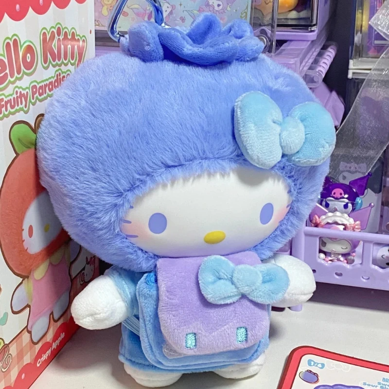 กล่องสุ่มตุ๊กตาไวนิล Hello Kitty ซีรีส์ Fruity Paradise ของเล่นน่ารัก ของขวัญวันเกิดสำหรับเด็กผู้หญิง