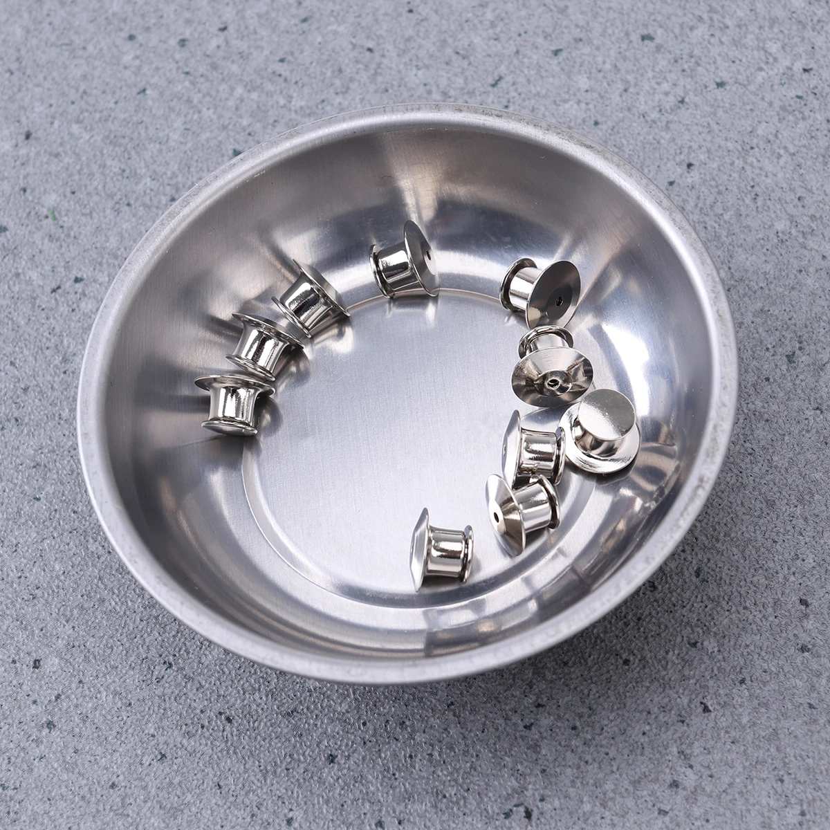 

4 Pcs Magnetic Tray Durable Tool Bowl Hardware Holder Round Parts Bowl Premium Material Anti Rust Sturdy Design Ideal for Small