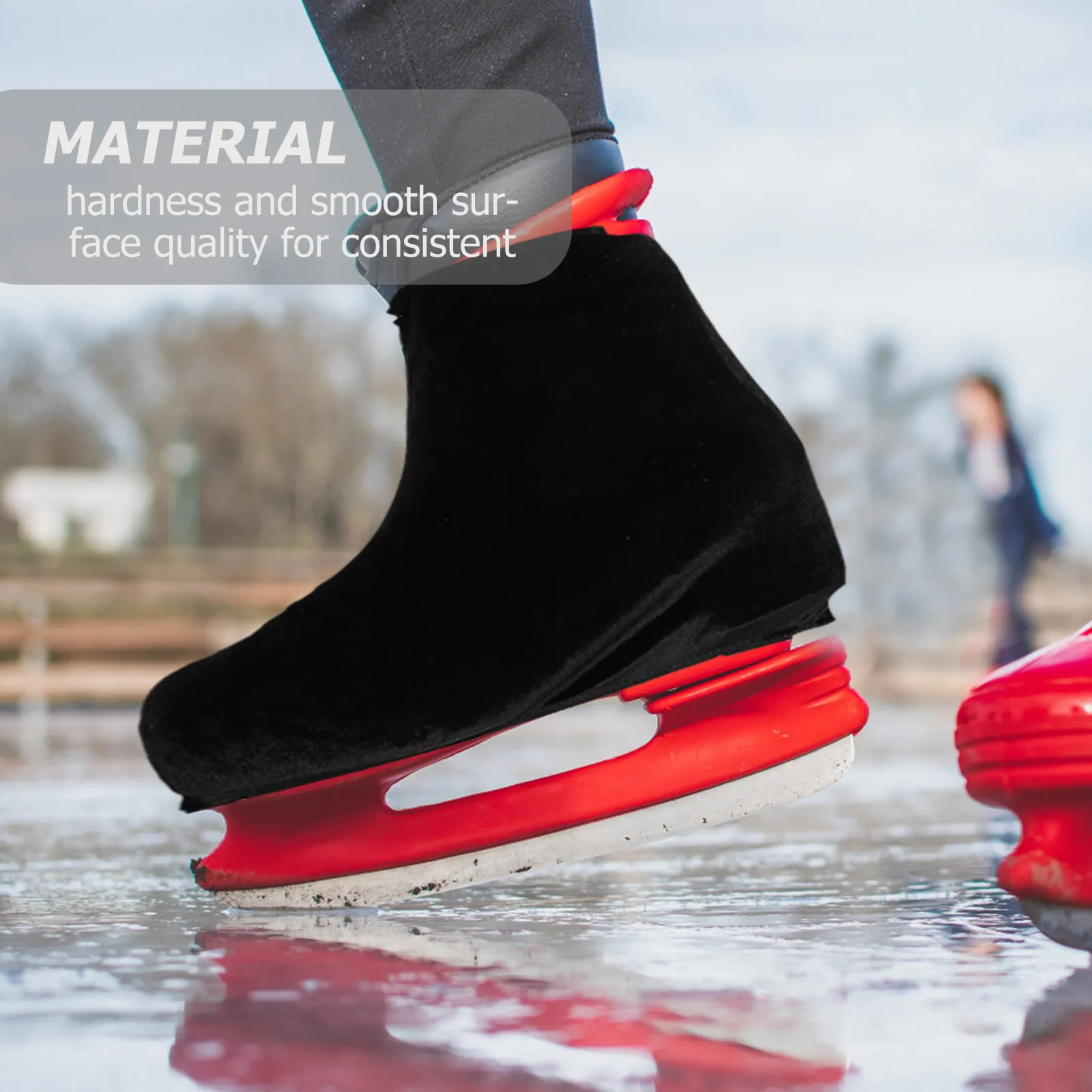 

1 set 1 Set Skating Boot Covers Elastic Outdoor Skates Cover Skate Blades Protective Anti-Dirt Roller Hockey Skates