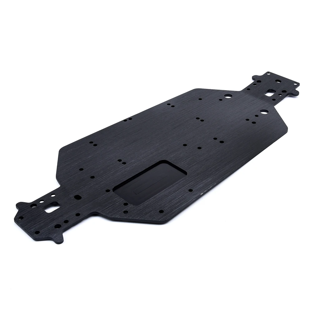 HSP Aluminum Alloy Metal Chassis, Peças de atualização para Buggy Monster Bigfoot Truck, 04001, 03601, 1/10, HSP 94107, 94170, 94118, 94111