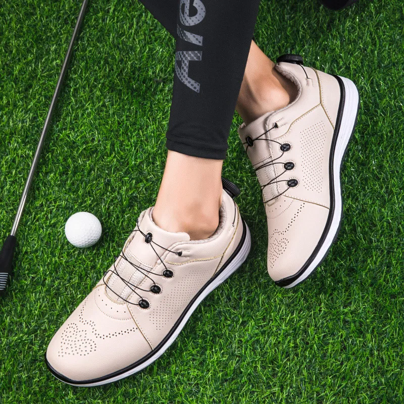 New Waterproof Golf Shoes Men Golf Sneakers Men Outdoor Golfing Footwear Walking Sport Shoe