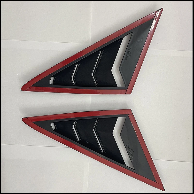 Car Styling For VW Golf 7 MK7 MK7.5 2013~2019 Front Triangle Window Blind Shades Louver Vent Cover Sticker Trim Accessories