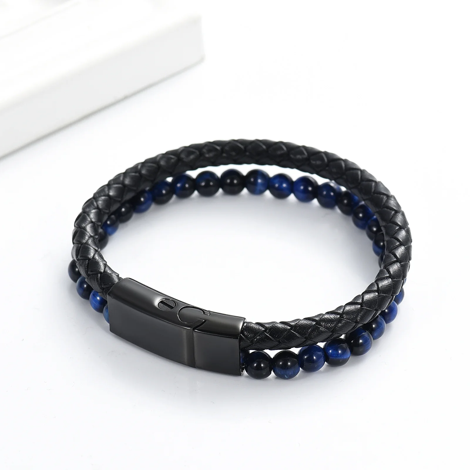 Cremation Jewelry Bead Urn Bracelet for Ashes for Women Men Keepsake Memorial Cuff Bangle Wristband Bracelet for Men