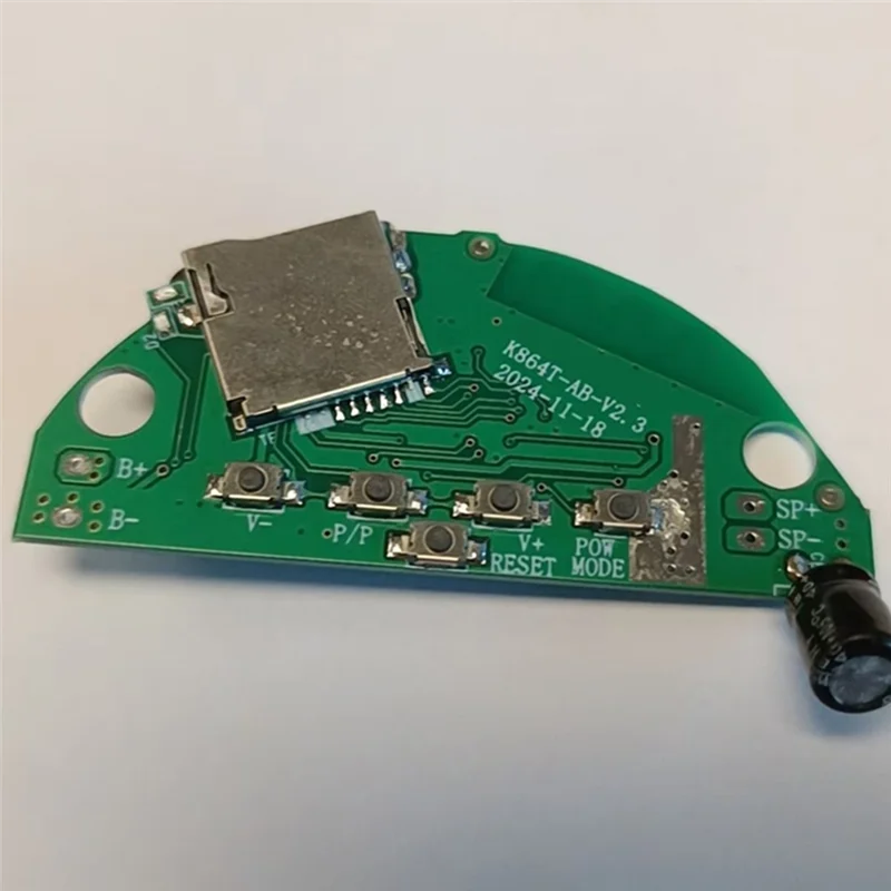 【PROMOTION】3D Stereo HIFI 3.7V SD Card USB Bluetooth Amplifier Audio Module PCBA