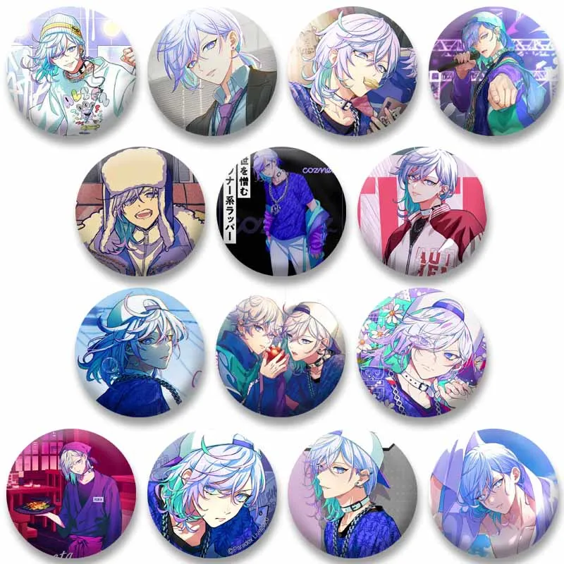 Anime Game Paradox Live Enamel Pins Kanata Yatonokami Cartoon Brooch Nijigen Badge on Backpack Clothing Accessories Jewelry Gift