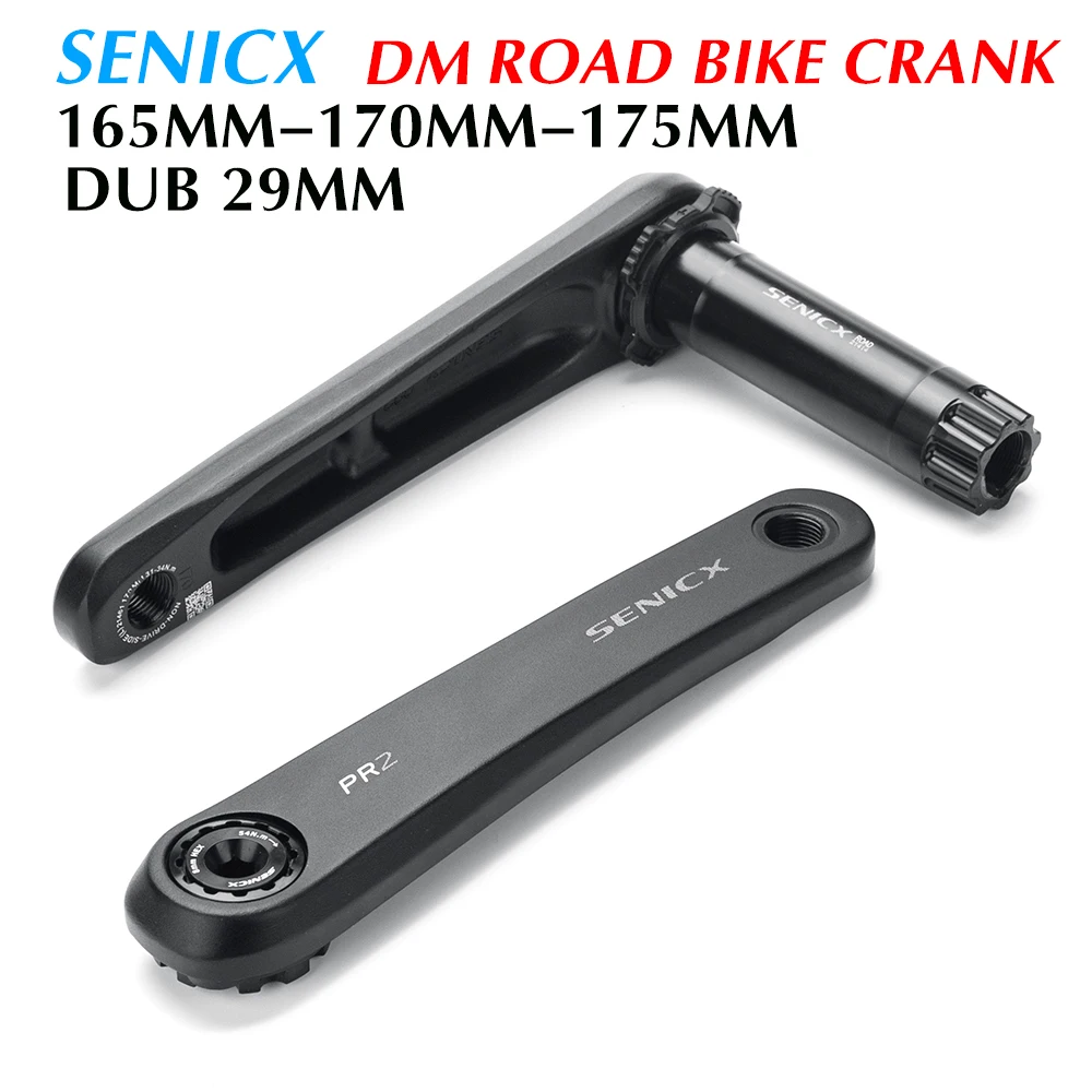 SENICX PR2  Road bike 2 x 10 /11/12 Speed Crank 165mm/170mm / 175mm for Road Folding Bike