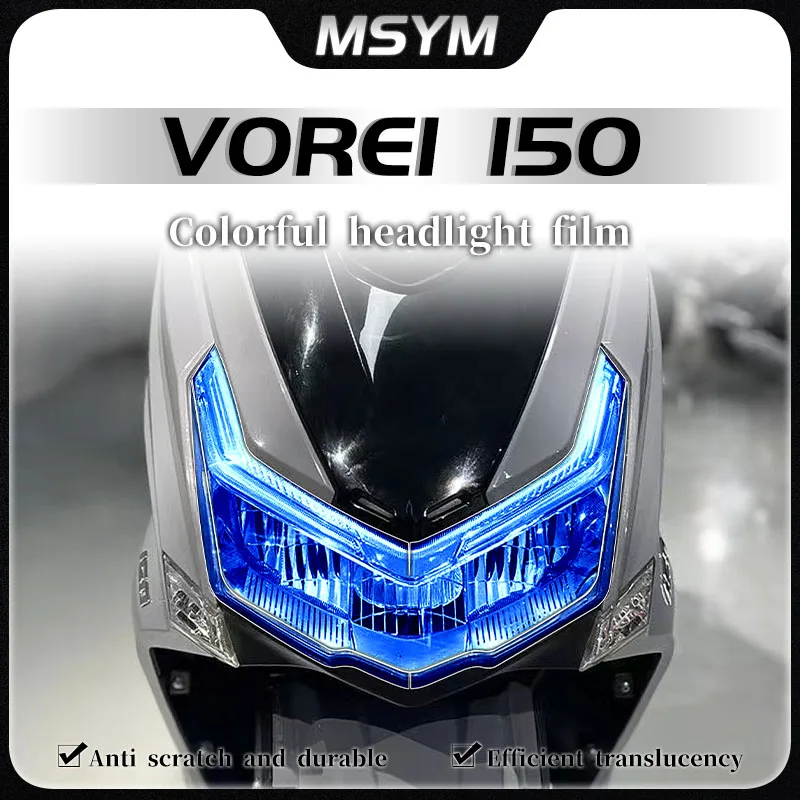 

For DAYANG VOREI 150 Vorei 150 Smoked black light film headlight and taillight protection film modification accessories