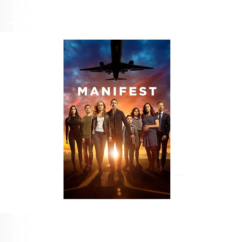 Manifest Movie, Print Art Canvas Poster, For Living Room Decor, Home Wall Picture