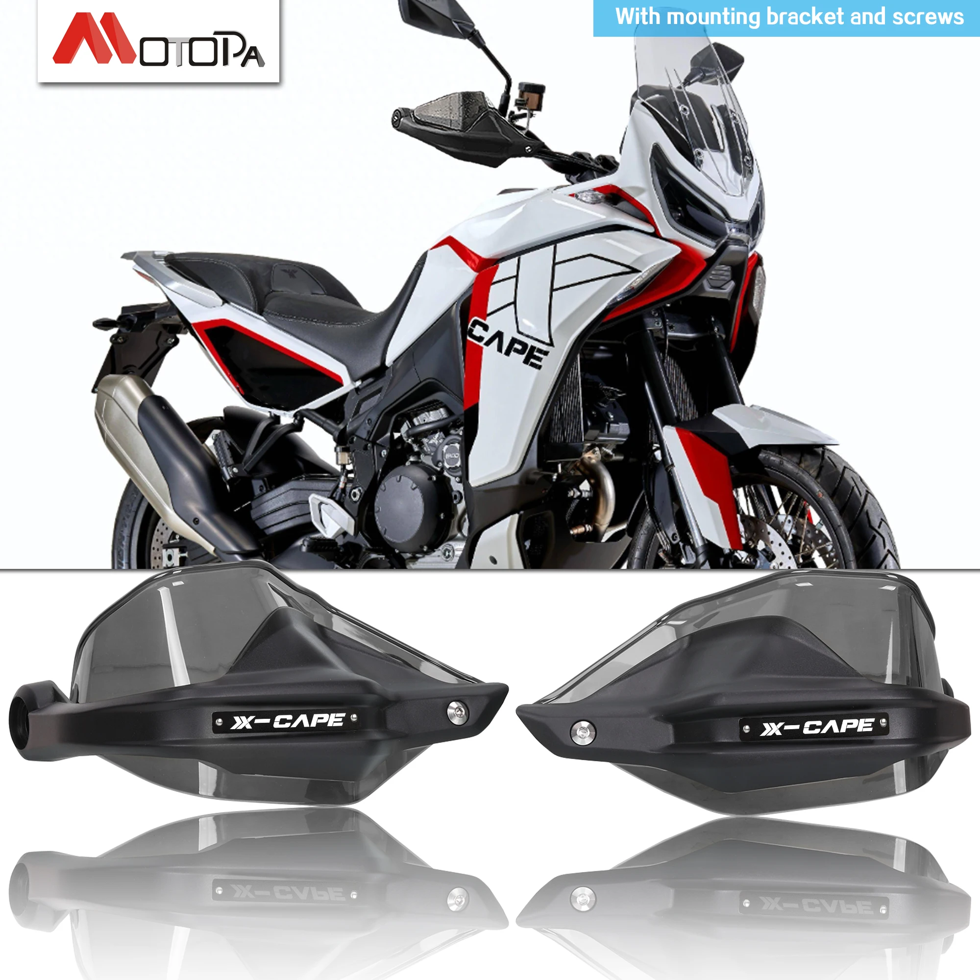 

Motocycle Handle Guard Protector Handlebar Handguards Shields Brake Windshield For Xcape 700 X-Cape 700 2025 2026