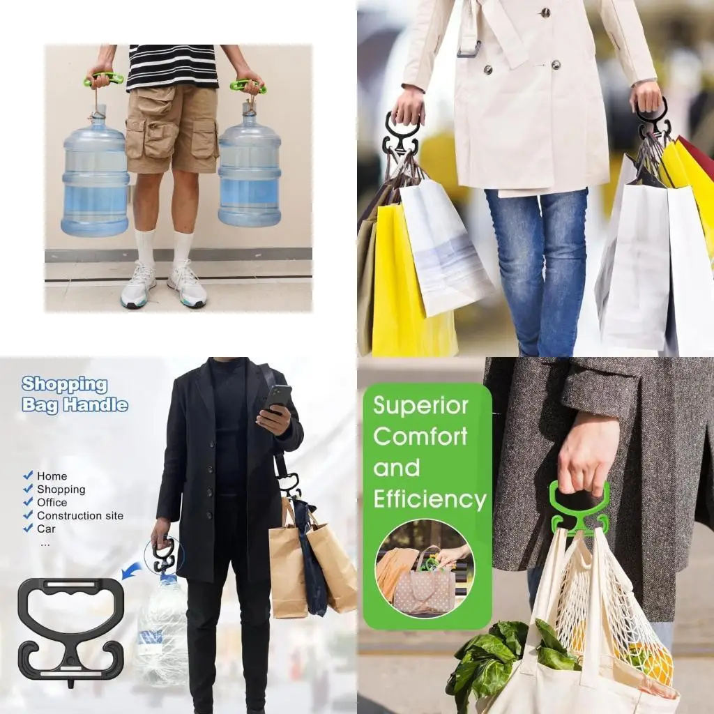 

G6KF 3Pcs Grocery Bag Carriers Durable And Comfortable Grip For Easy Handling Of Shopping Bags And Other Items