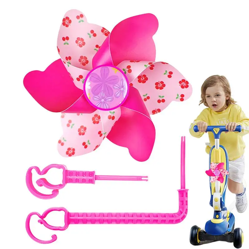 

Bike Pinwheel Handlebar Unique Pattern Children Bicycle Scooter Windmill Bike Accessory Windmill & Pinwheel Toy For Most Bicycle