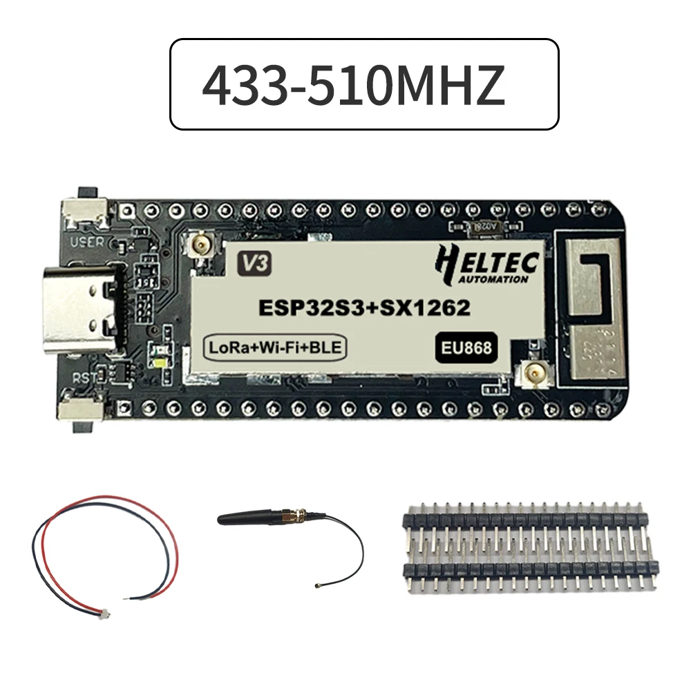 New 433-510MHZ/ 863-928MHZ Wireless stick lite ESP32+LoRa V3 development board compatible With ESP32-S3 node Type - C