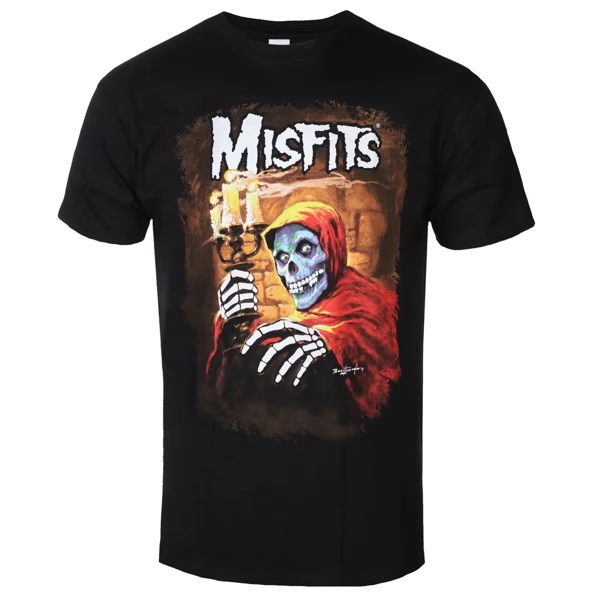 Die My Darling Double Sided Misfits Horror-Punk-Rock-Band Grafik-T-Shirt aus Baumwolle für Herren und Damen, Streetwear-T-Shirt – Detail 6