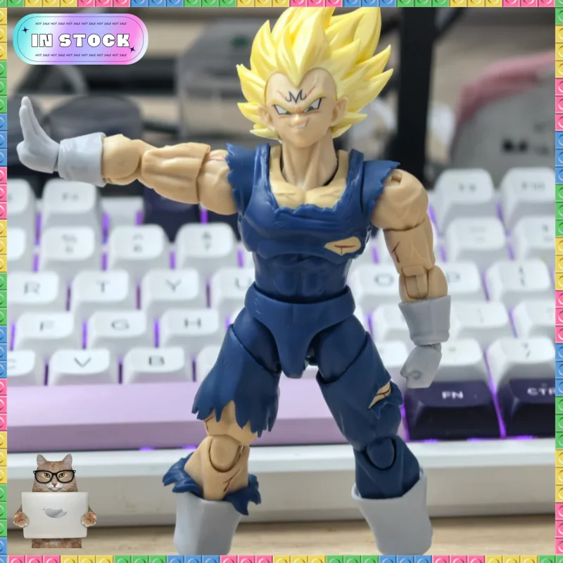 

В наличии Black Hole Toys Tk Dragon Ball Shf Super Saiyan Ssj Majin Vegeta Full Power Аниме Фигурки Модели Подарки Игрушки