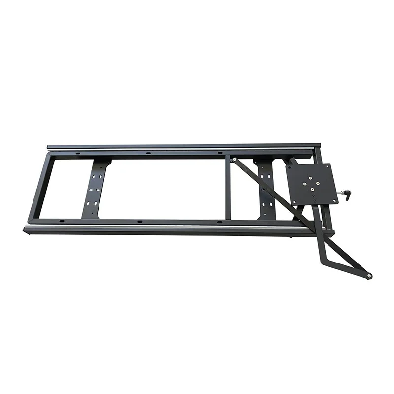 Multifunctional dining table unilateral rotating frame unilateral lifting rotating frame j furniture accessories unilateral jump