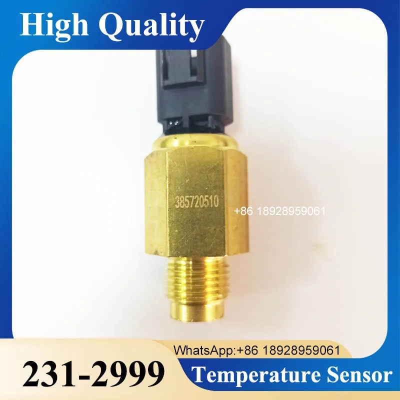 Sensor de temperatura del agua 231-2999 2312999 para motor caterpillar cat 3024 D20 3024C C2.2 C0.5 C1.5 C1.1 C0.7 C1.6 3013