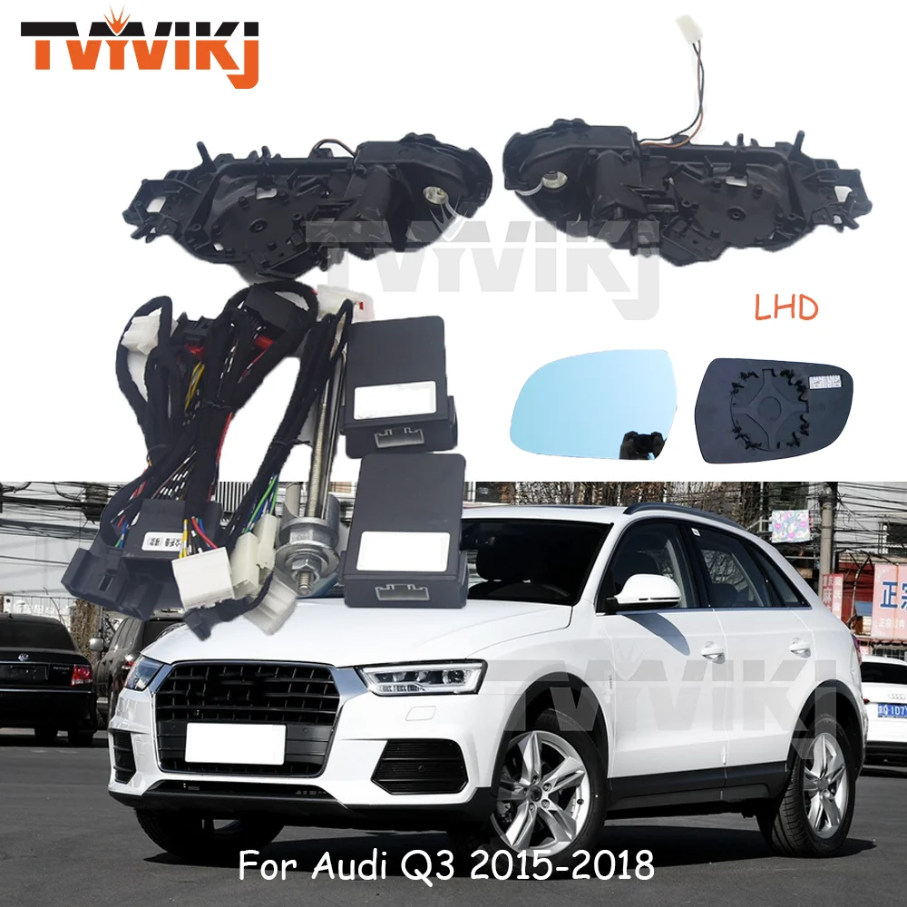 

TVYVIKJ Side Rearview Mirror Auto Folding Motor Upgrade kit Module For Audi Q3 2015-2018 Folding kit car side door mirrors