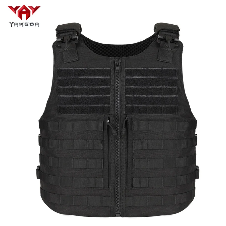 YAKEDA Adjustable Shoulder Strap Quick Release Buckle Hunting Tank Top MOLLE Expansion with Hidden Pocket