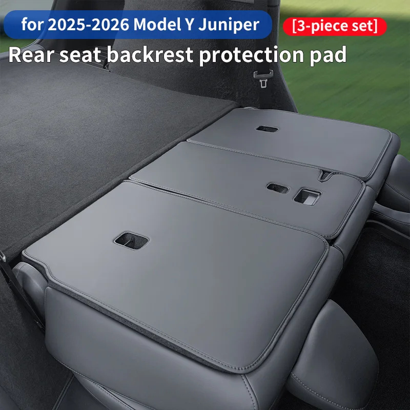

For Model Y Juniper Tesla Seat Kick Pad Protection Rear Seat Back Dustproof and Dirty Protective Pad Automotive Supplies