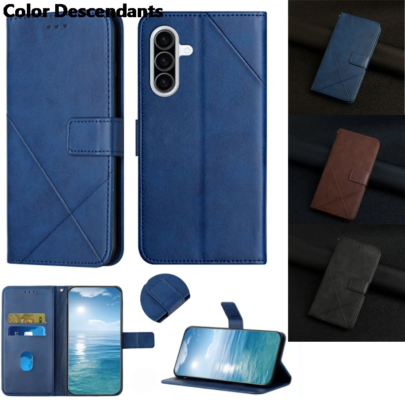 Leather Flip Wallet…