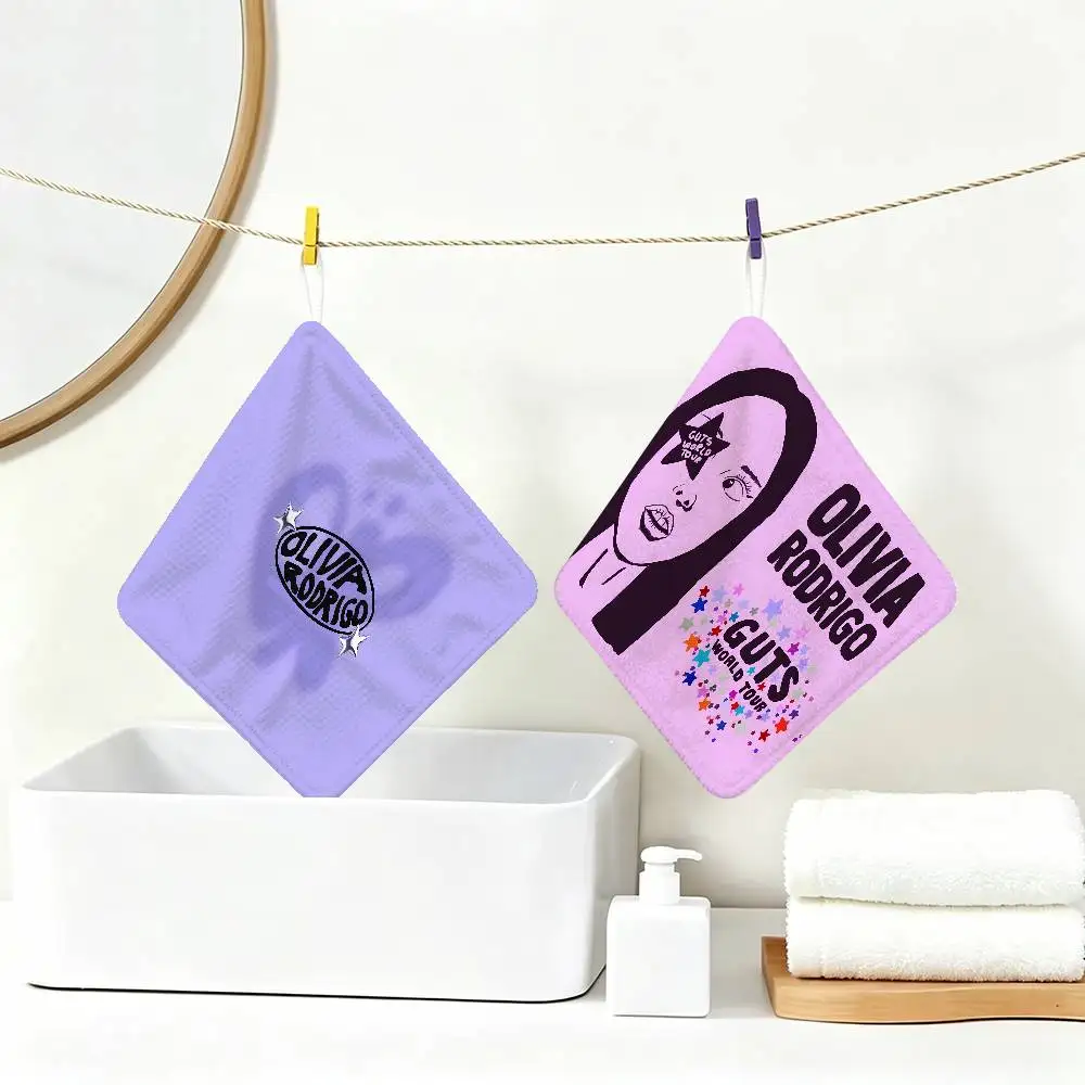 Singer O-Olivias Cool R-Rodrigos Hanging Kitchen Towel, Polyester Cotton Material, Multipurpose Hand Wiping Towel for Family