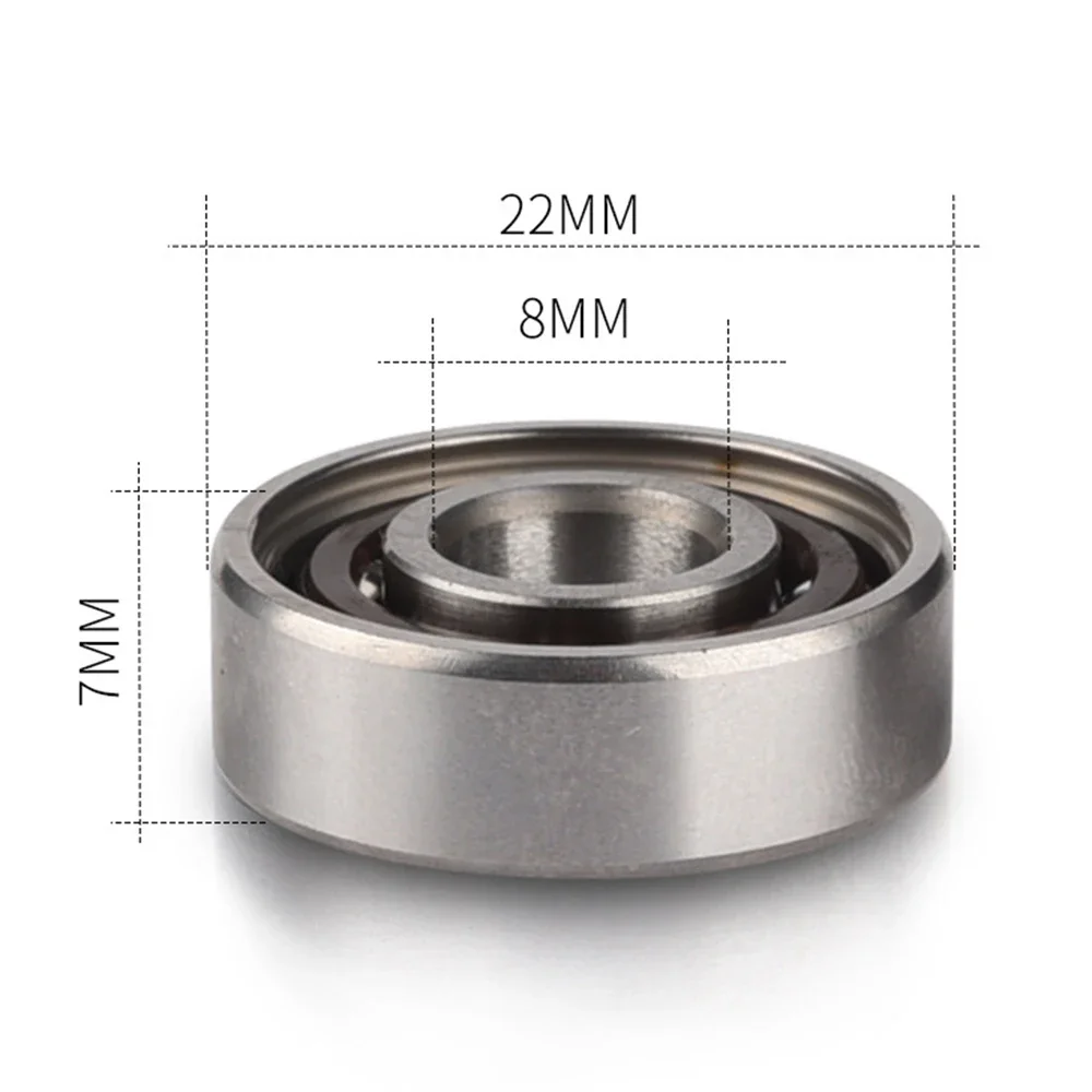 8Pcs ABEC-11 Roller Skate Wheel Bearings High Speed Skateboard Scooter Bearing Roller Skate Bearings Skateboard Bearings