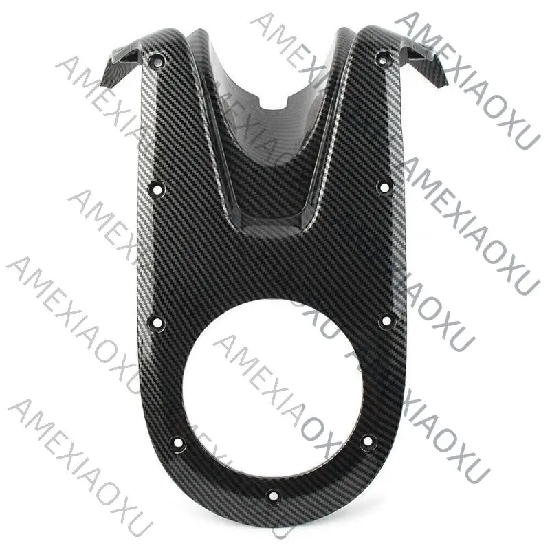 Cubierta de Tanque de Gasolina de Fibra de Carbono, Cubierta de Llave de Encendido para Motocicleta Ducati Monster 696 796 1100, Accesorios para Motocicleta