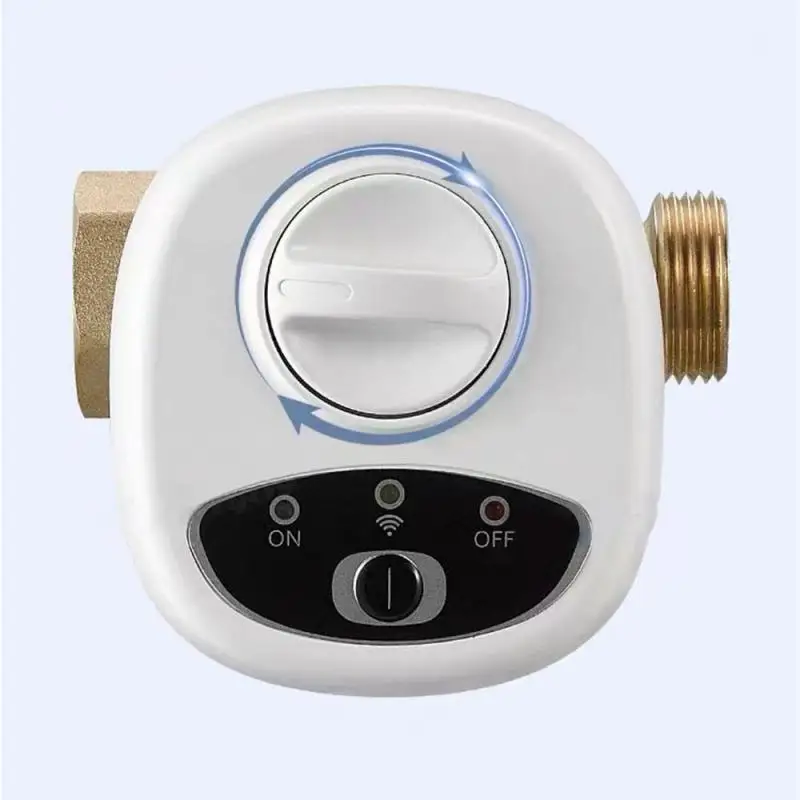 WiFi Smart Valve DN15 DN20 DN25 Water/Gas Shutoff Automated Ball Valve With Leak Alarm Smart Home Via Alexa Home