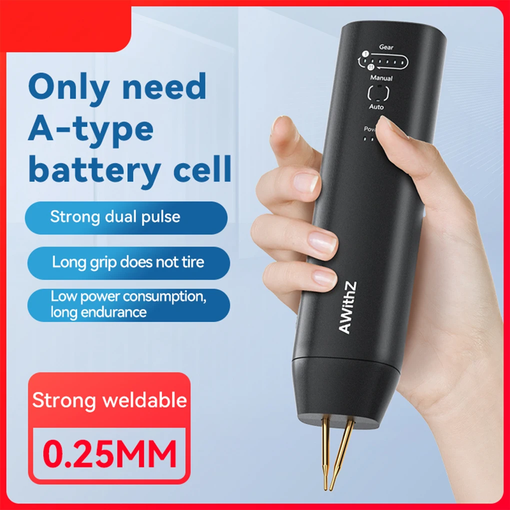 

Portable Spot Welder DIY Handheld Spot Welding Machine 11 Gears Adjustable Energy Storage Spot Welding for 18650 Lithium Battery